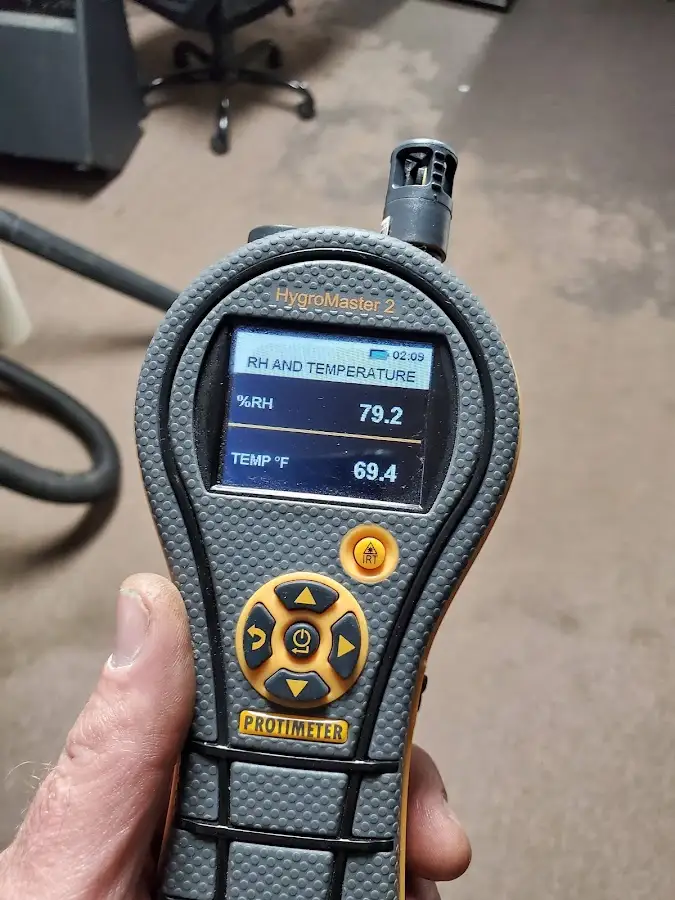 Moisture meter humidity assessment for Mold Remediation & Removal in Harwood Heights